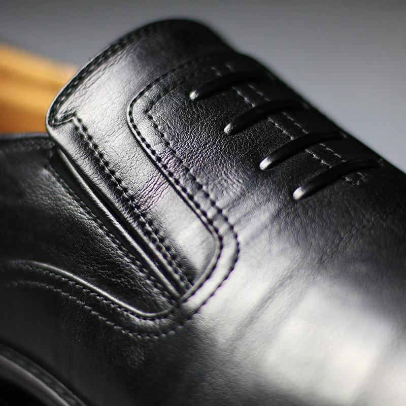 1 Hommes black Marque Cuir Formelle 2017 Confortable black 1 En Chaussures brown 1 W781 Main r5368 3 Robe w781 Z6 Appartements R5368 R1qdqf