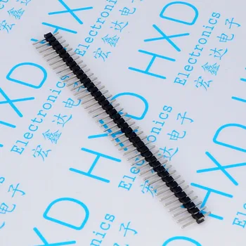 

2.54 MM single rows pin connector pins 1 * 40 pin average 2.54 spacing