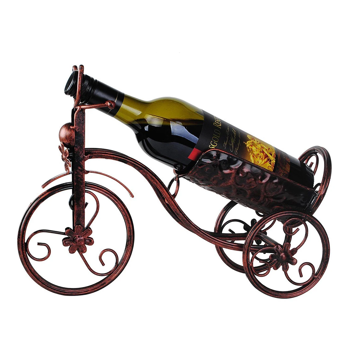 Держатели винных бутылок или настенные винные стеллажи диспенсер винный бар оптические металлические велосипеды