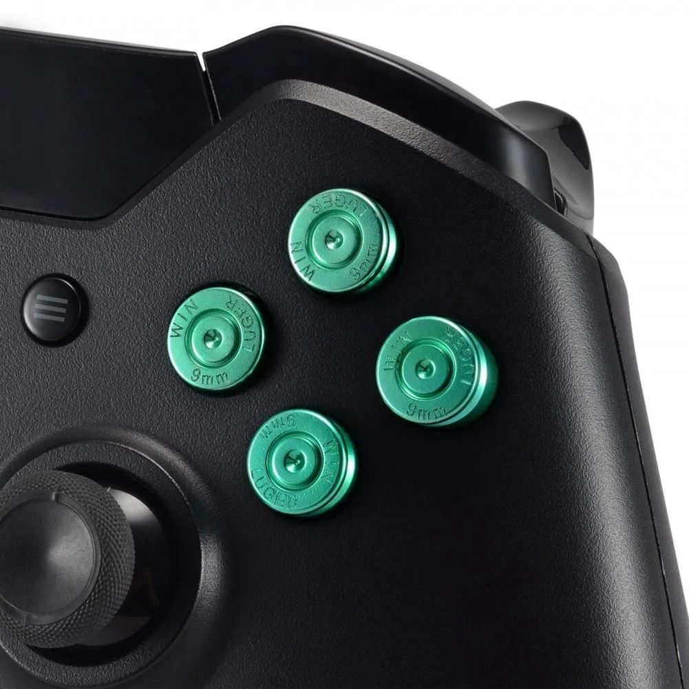 Модные металлические алюминиевые кнопки ABXY комплекты запасные части для Xbox One игровой контроллер