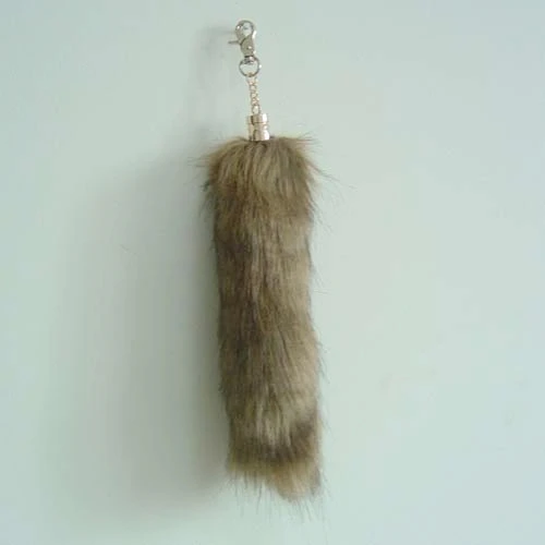 

Free shipping bag accessories chain colors fox tail