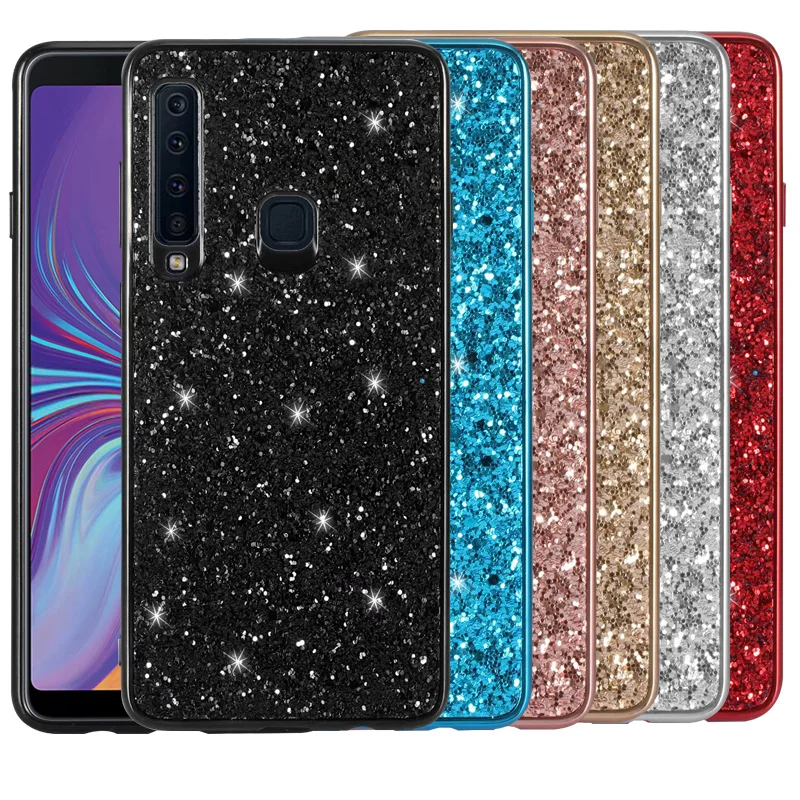 

Shining Bling Glitter Sequins soft Case For Samsung Galaxy A9 2018 case For Samsung A9S/A9 Star Pro/A9200 A920F cover