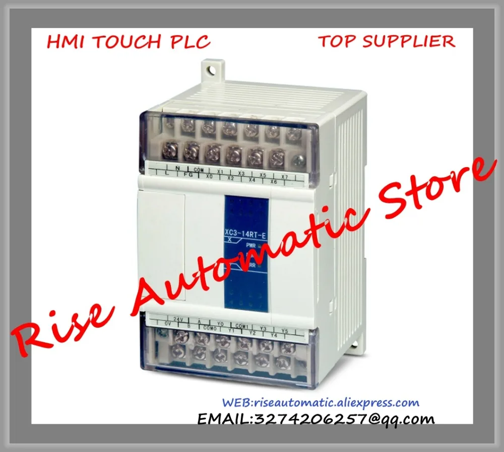 New Original Programmable Controller PLC XC1 Series Module 5point NPN input 5point transistor output XC1-10T-E AC220V 1COM new original programmable controller plc 8do transistor pnp output digital module dvp08sn11ts