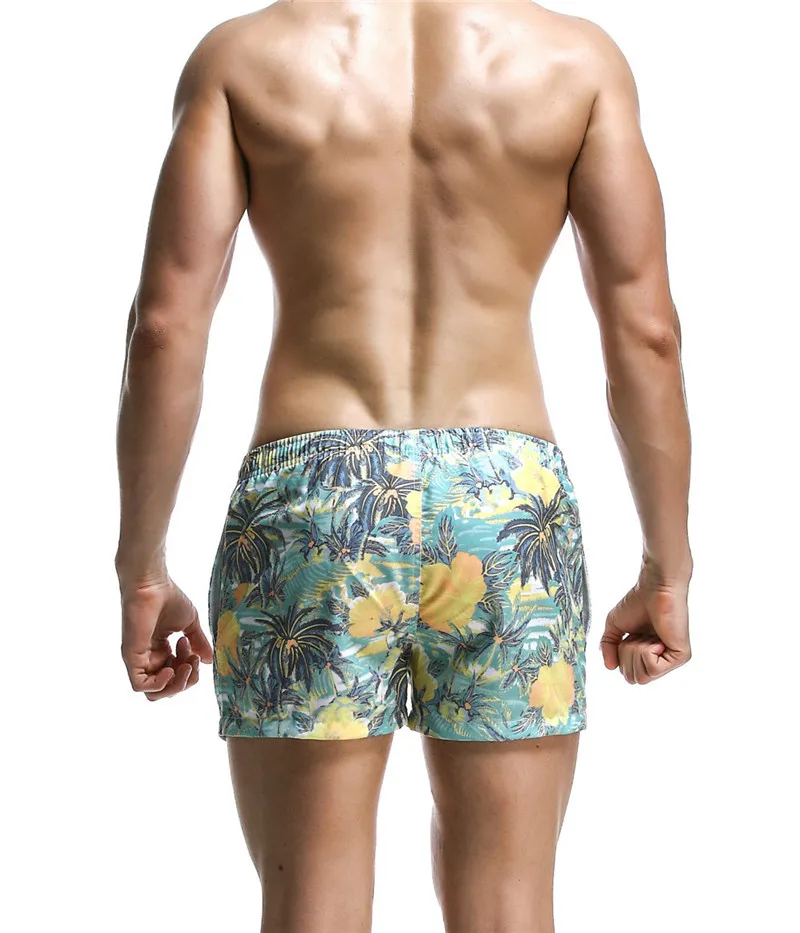 SEOBEAN Летний стиль для мужчин море пляжные шорты кокосовой пальмы листьев шорты с принтом быстросохнущая шорты для женщи