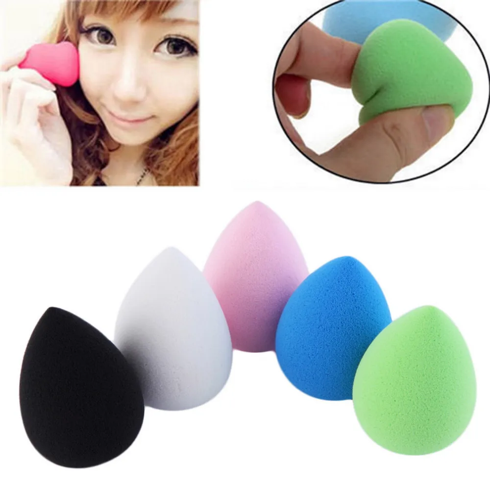 konjac sponge New Cute Water Drop Shape Great Beauty Sponge Blender Makeup Blending Foundation