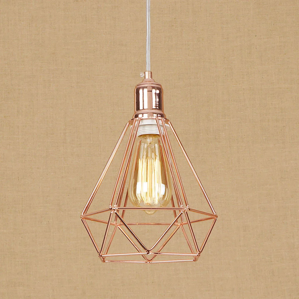 Loft Style Iron Droplight Industrial Vintage LED Pendant ...
