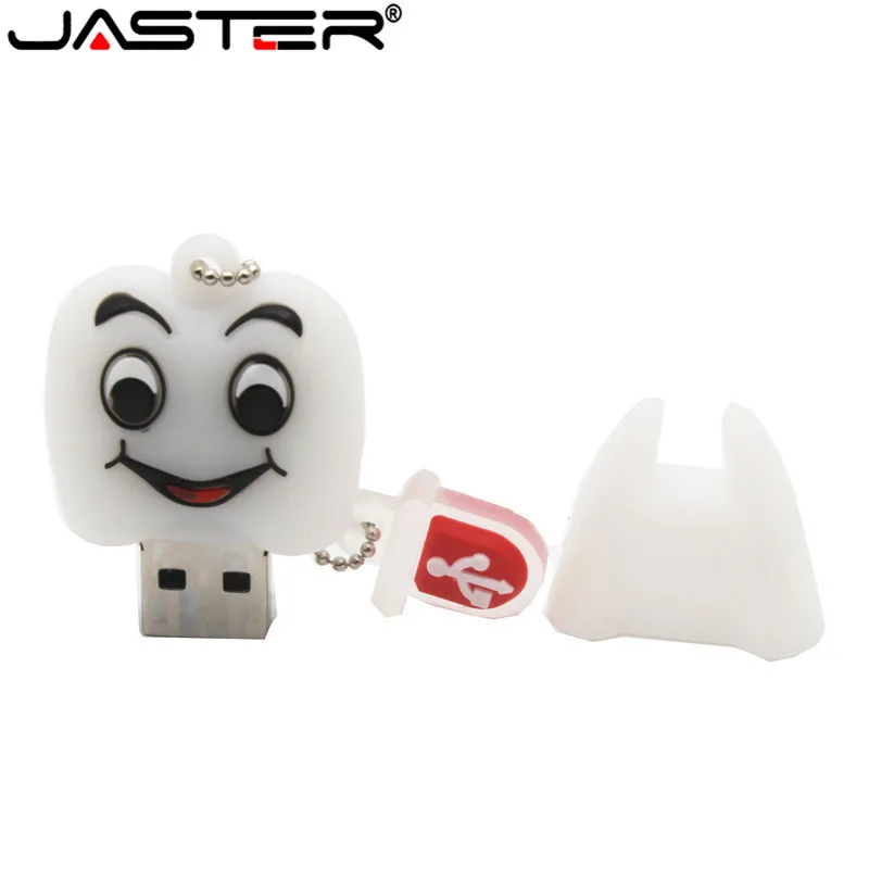 JASTER флеш-накопитель подарок зубы Милая модель 8 ГБ/16 ГБ/32 ГБ/64 Гб Usb флеш-накопитель, зубная флеш-карта памяти Флешка стоматолога U диск