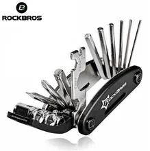 ROCKBROS 16 in 1 Bicycle Tools Sets Mountain Bike Bicycle Multi Repair Tool Hex Spoke Wrench Cycle Screwdriver Tools 2 Styles