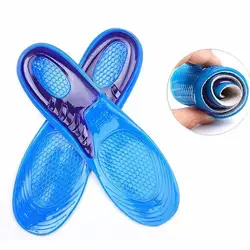 Спортивной обуви стельки для Для мужчин и Для женщин медицинского силикона плоскостопие правильный спортивные стельки Поддержка для