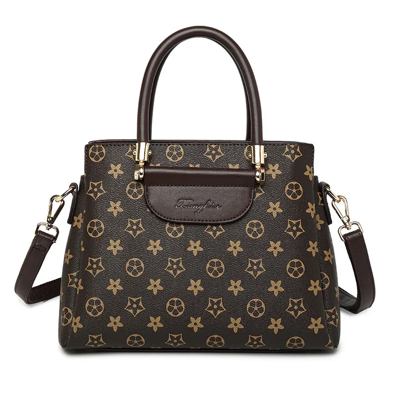 

LANKOU Bucket Shoulder Bags For Women 2019 Fashion Pu Leather Printing Crossbody Bags Luxury Designer Handbags Big Female Bag