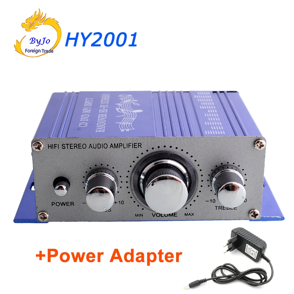 HY2001 Mini Amplifier Auto Car Stereo power Amplifier HiFi