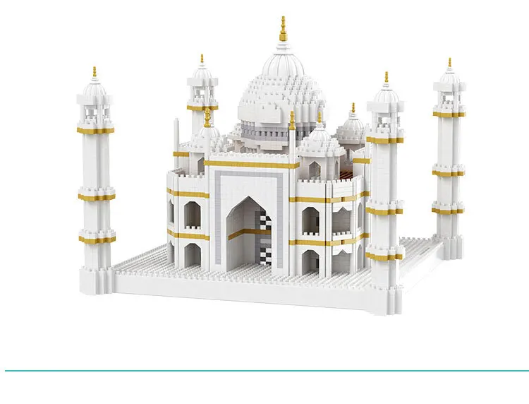 

3200pcs Building Blocks Taj Mahal Castle Set Building Blocks Bricks House Model Toys