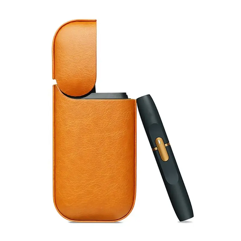 Портативный защитный чехол из искусственной кожи с защитой от падения, сумка для переноски, чехол для IQOS 2,4 Plus, аксессуары для электронных сигарет - Цвет: 7
