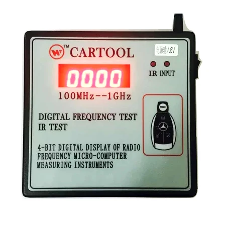 Цифровой частотный тест CARTOOL ИК детектор частотомер частота счетчик частоты