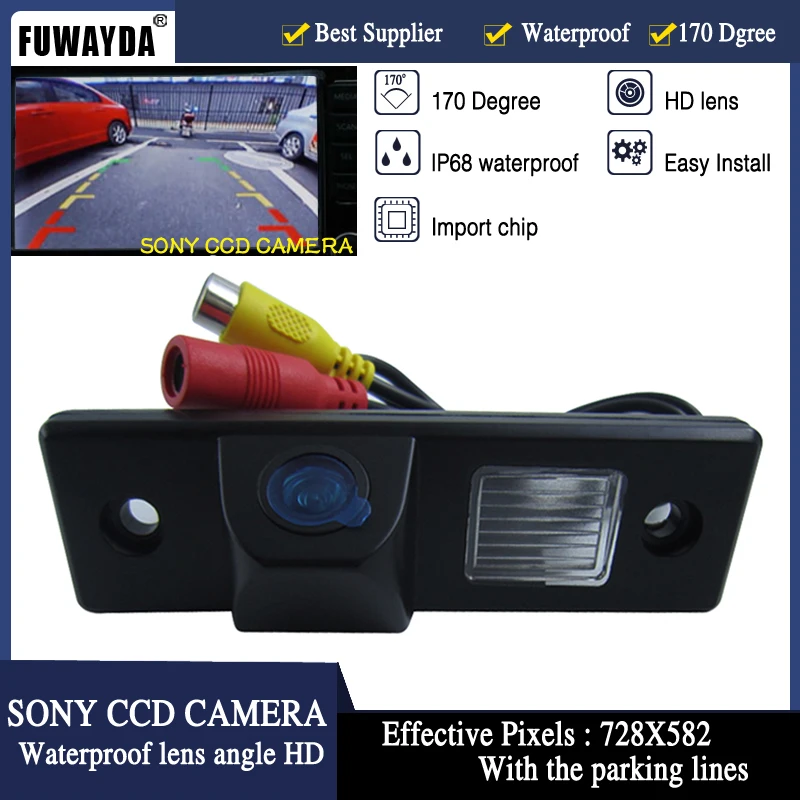 Автомобильная камера заднего вида FUWAYDA с чипом HD CCD для CHEVROLET