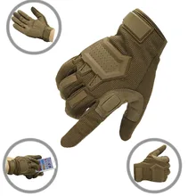 Страйкбол военный Пейнтбол перчатки мужские армейский спецназ противоскользящие велосипедные полный палец спортивные перчатки тактические перчатки с сенсорным экраном