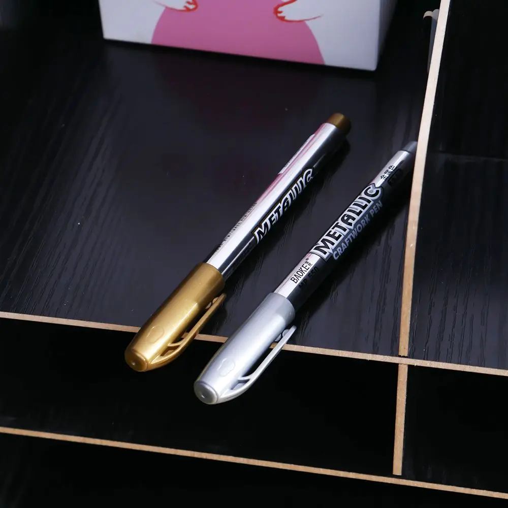 

Limit shows Markers Metal Waterproof Permanent Paint Marker Pens Manga Drawing Markers Students