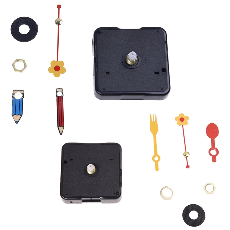 

Quartz Silent Clock Movement Mechanism Flower Hand DIY Repair Part Kit & Quartz Clock Movement Mechanism Hands DIY Repair Part