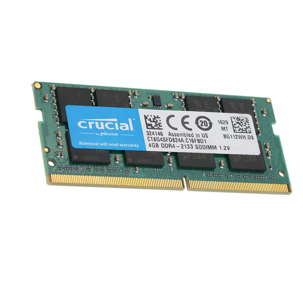 Оперативная память Crucial для ноутбука 4 ГБ 8 16 одна DDR4 2133MT/s 260 Pin 1 2 В CL15|Оперативная