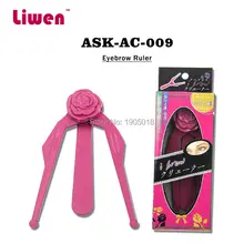 10 шт. ABS пластиковая линейка для бровей Формирование DIY Красота бровей Шаблон трафареты макияж инструменты аксессуары