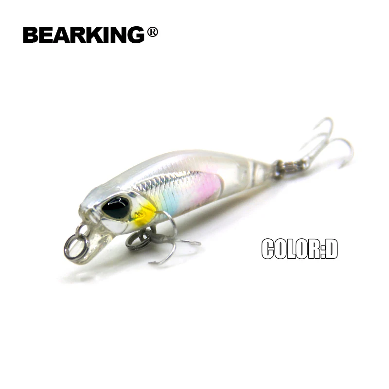 Retail Hot model A+ fishing lures, 10 colors for choose, minnow crank shad 42mm 2.8g, sinking  0.3-0.6m,hait baits