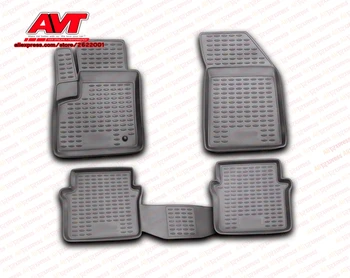 

Floor mats for Dodge Avenger 2008- 4 pcs rubber rugs non slip rubber interior car styling accessories