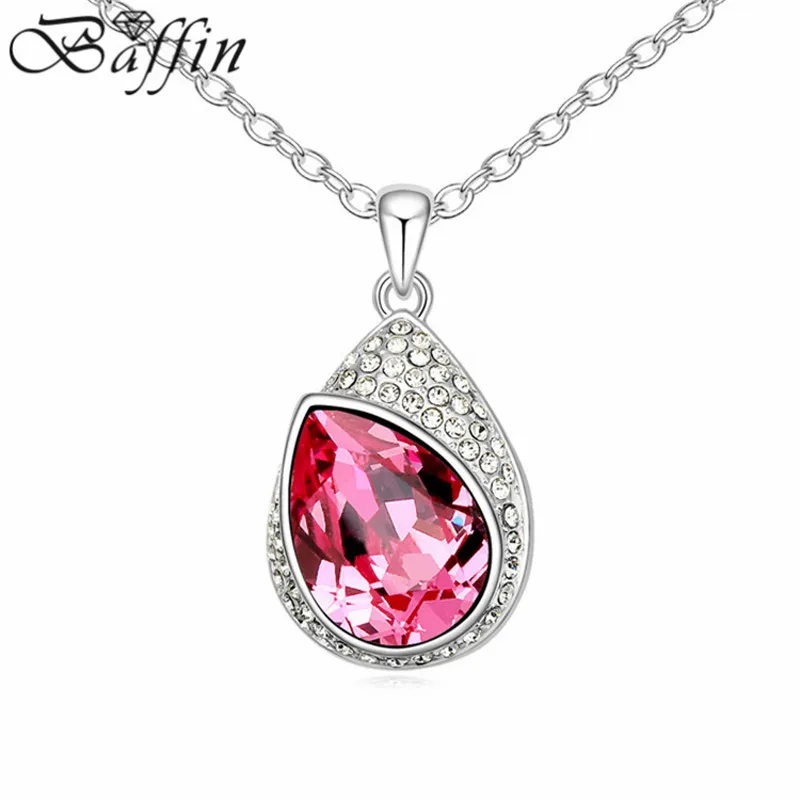 

2015 New Design Waterdrop Necklace Made With Swarovski Elements Crystals from Swarovski Collier Best Gifts for Women