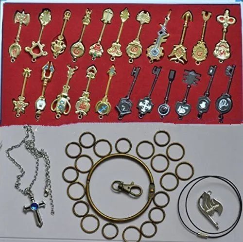 fairy tail lucy keys set