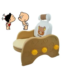 nordic style kids decoration Potty Kids Chair Kids Foldable Anti-skid Toilet Seat Trainer Infant Non-slip Safety Sofa Seat