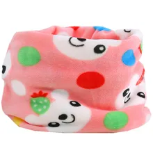 Весенне-осенний шарф для девочек 30*19 см, Детские хлопковые шарфы для мальчиков и девочек, круглый шарф детский воротник, детский шейный шарф