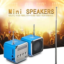 Радио FM Портативный usb цифровой приемник мини MP3 воспроизведения музыки динамик карманное радио поддержка микро SD/TF карта/USB флэш-накопитель