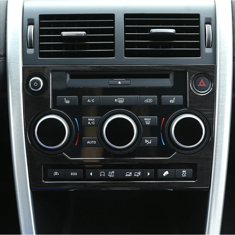 

Newest Center Control Panel Cover Trim Sticker For Land Rover Discovery Sport Auto Parts ABS Accessories 2015-2017