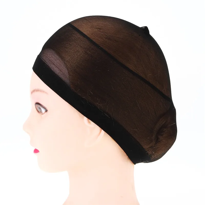 

Bald Wig Hair Cap Stocking Snood Mesh Stretch Nylon 2Pcs Unisex