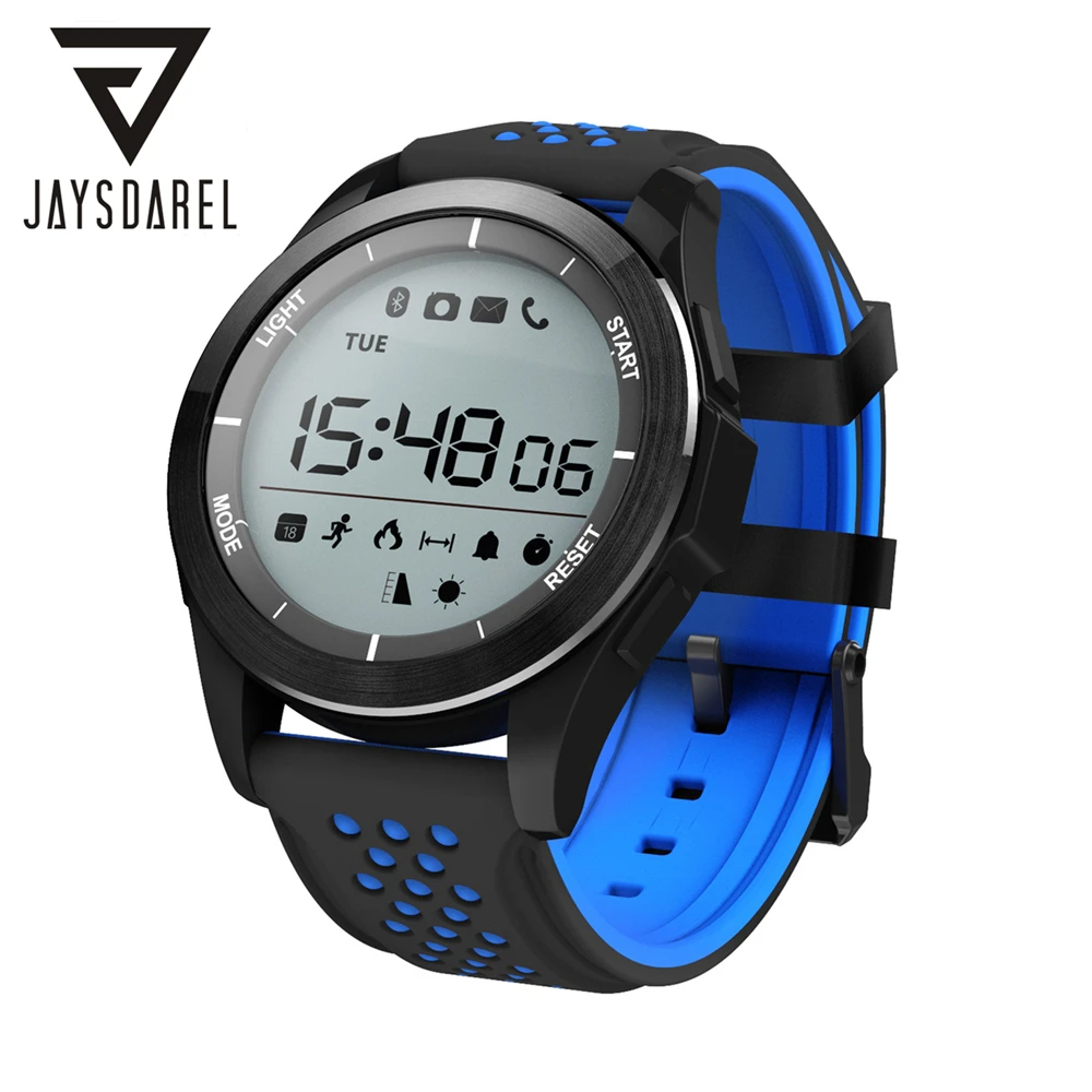 

JAYSDAREL NO.1 F3 Smart Watch IP68 Waterproof Sleep Monitor Pedometer Sport Fitness Smart Wristwatch for Android iOS
