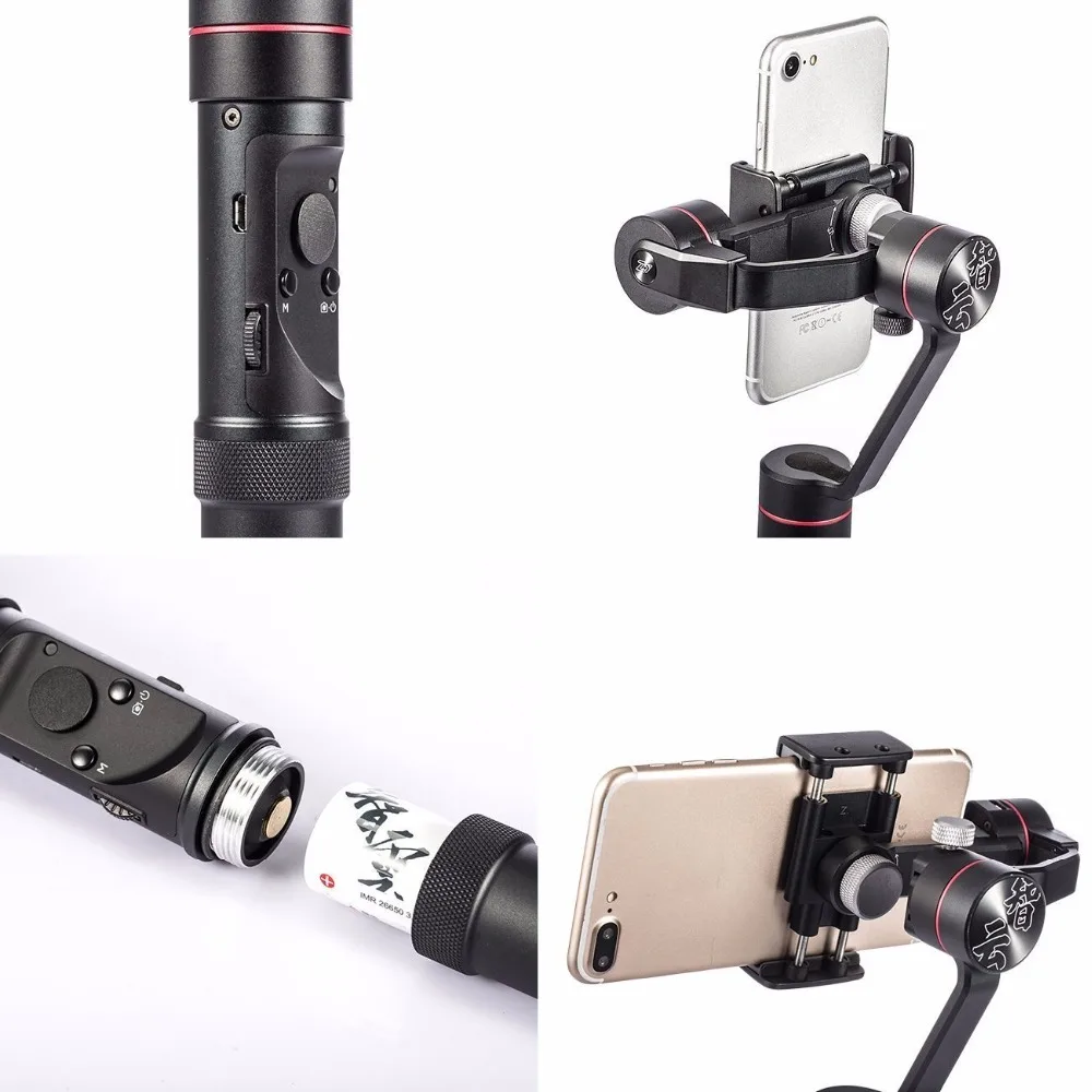 Zhiyun Smooth III Smooth3 3 осевое переносное карданное Крепление камеры для смартфонов
