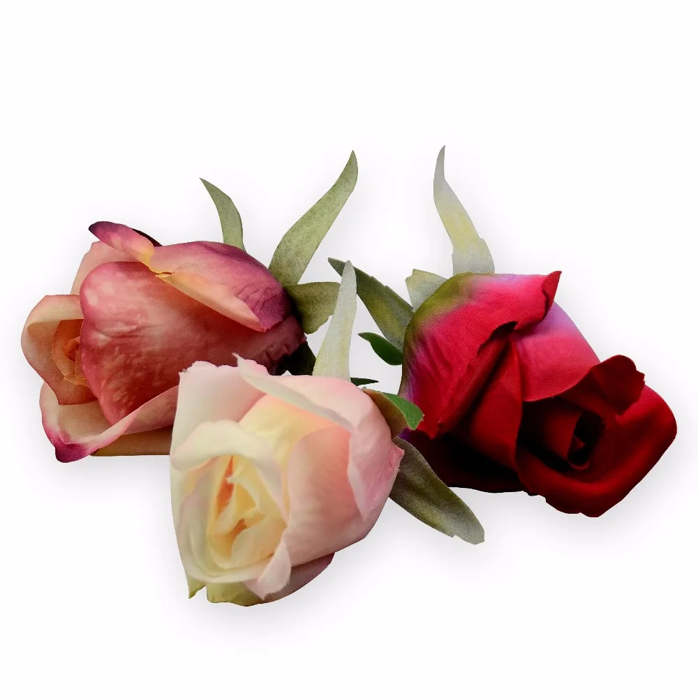 

3pcs/lot 7cm Fake Artificial Silk Tulips Flower Head For Wedding Home Decoration DIY Scrapbooking Handmade Craft Accessories