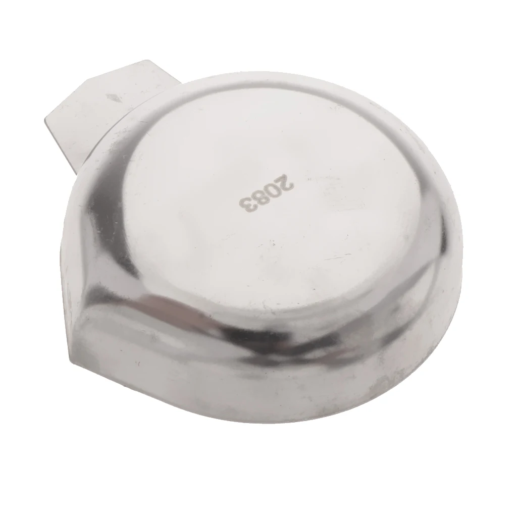 MagiDeal Stainless Weighing Cup Gem Scale Pan Holder Dish Bowl Jewelry Tool
