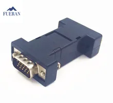 FUERAN VGA EDID Pass-Through EM-EDID-HD15 Emulador para uso com divisores de vídeo, interruptores e Extensores KVM (@ 60 hz)