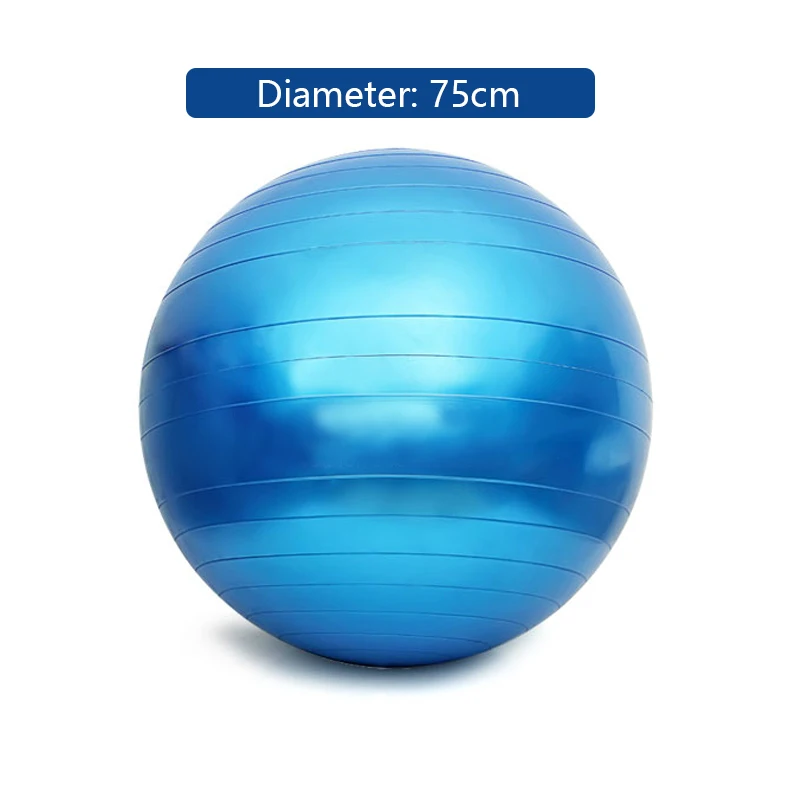 

75cm Pilates Explosion-proof Yoga Ball Helps Pregnant Women Midwifery Shaping Body Weight Loss Fitness Gymnastics Movement
