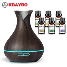 KBAYBO 400ml electric Aroma Essential Oil Diffuser Air Humidifier Essential Oils LED Lights Air purifier for home office