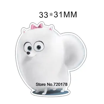

33*31MM New Flatback cartoon resin cabochon Dog Resin planar DIY handmade materials 50pcs RET821H