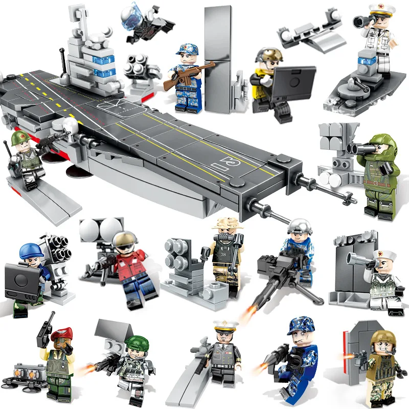 Compatible Legoings Model Building Kits Toys for Boys Military Profession Series Star Wars DIY Building Blocks Figures Mini Toy  (4)