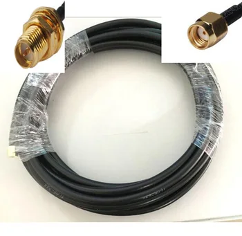 

RP-SMA Female Pin to RP-SMA male RF Cable Connector Adapter 5m 500cm LMR-240