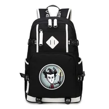 Приключенческая игра не голодать рюкзак аниме Оксфорд для мужчин женский рюкзак не голодать сумка