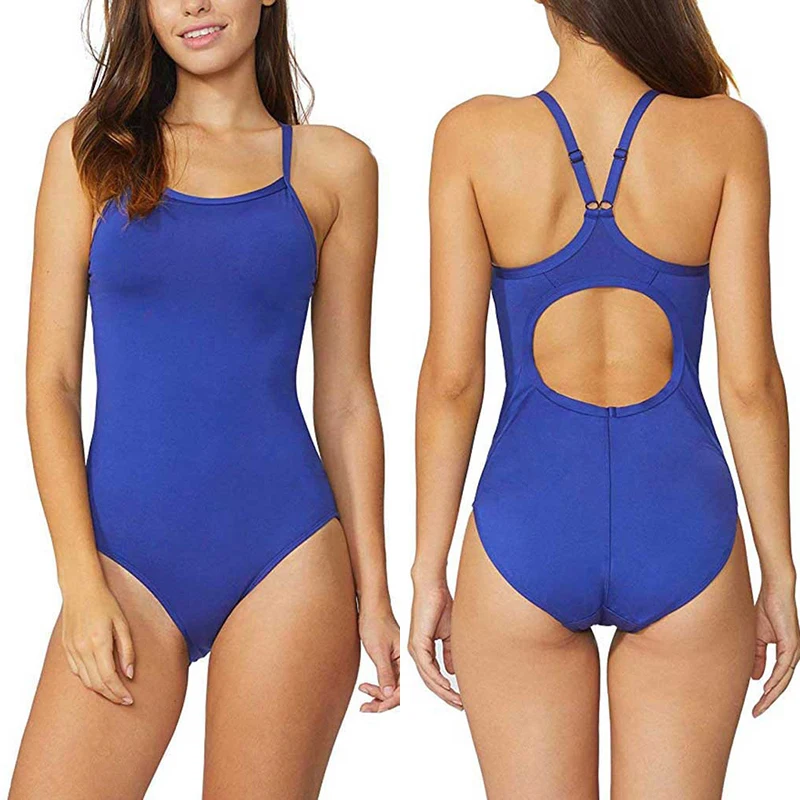 

Swimwear Women Competition Sport Swimsuit 2019 New Swimming Suit For Women Back Hollow Bathing Suit Women's Swimsuits Monokini