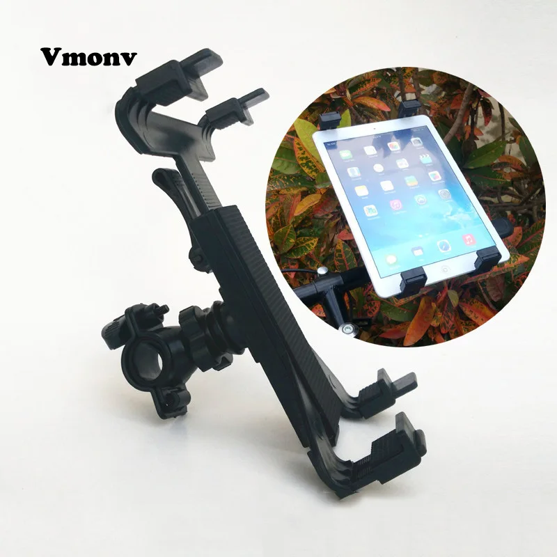 Vmonv 7 10 Bicycle Bike Motorcycle Adjustable Angles Bracket font b Tablet b font Holder Stand