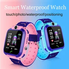 2019 Newest Waterproof Kid Smart Watches Baby Watch for Children SOS Call Location Finder Locator Tracker Anti Lost Monitor