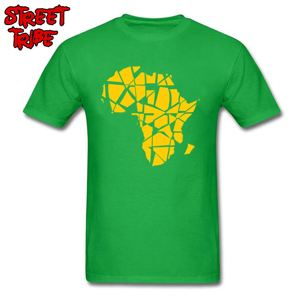 Dominant Mens T Shirt O Neck Short Sleeve 100% Cotton Fabric Africa Tops & Tees Printed Sweatshirts Free Shipping Africa green