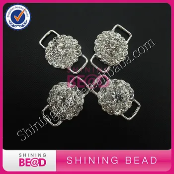 

FREE SHIPPING! Small Rhinestone Clear Bikini Connector,Rhinestone Crystal Clear Sliver Connector,50pieces/lot