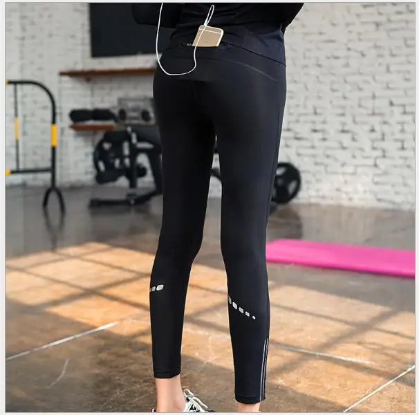 Saefty Светоотражающие колготки для ночного бега качественные ткани сексуальные 3D бедра Лифт эластичные быстросохнущие Йога Фитнес Бег походные брюки